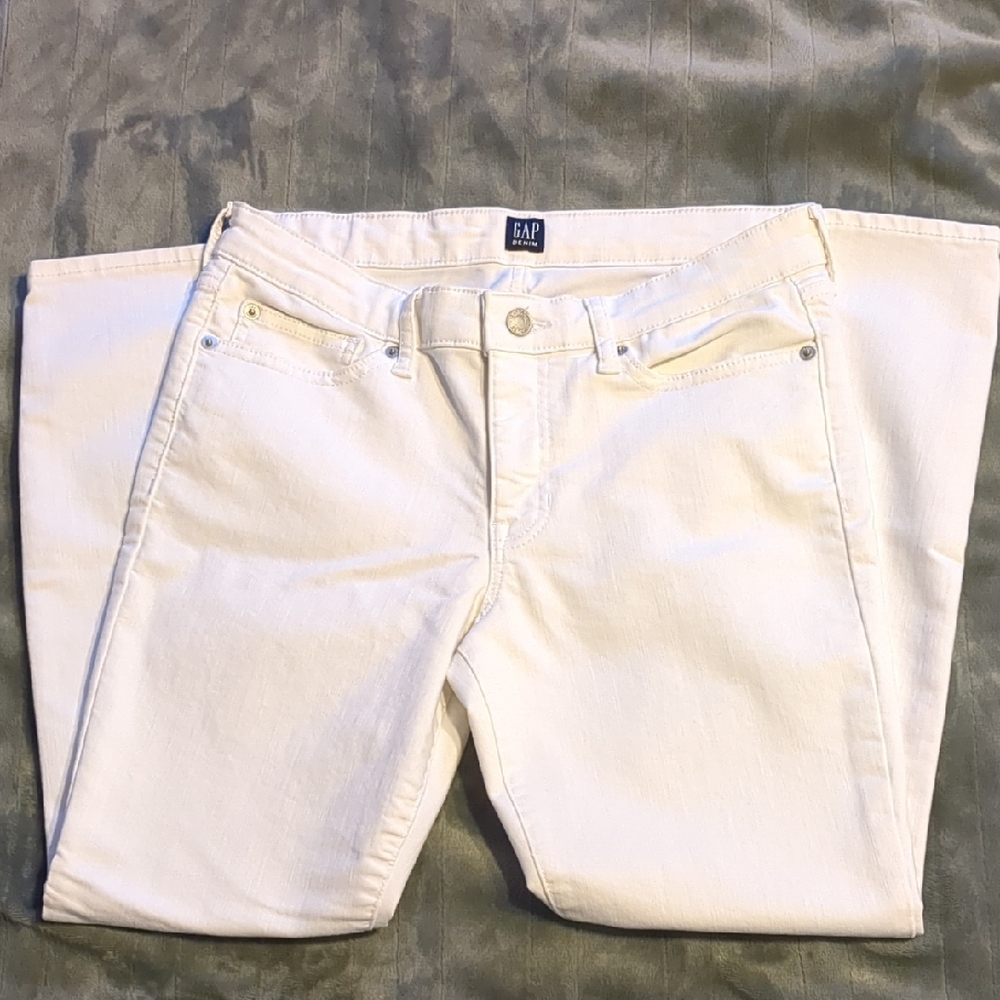 GAP Women's Skinny Stretch Leggings, OPTIC WHITE.